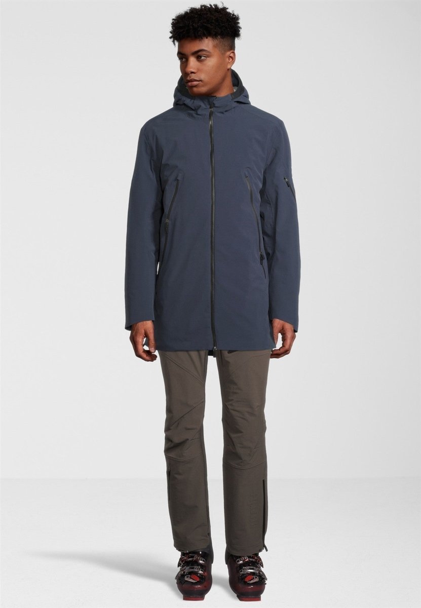 RH+ - 4 Elements Padded Parka Herren - steel blue/ivy green - RH-IZU2954-865-L - Sportbrands24