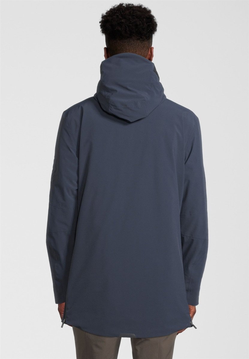 RH+ - 4 Elements Padded Parka Herren - steel blue/ivy green - RH-IZU2954-865-S - Sportbrands24