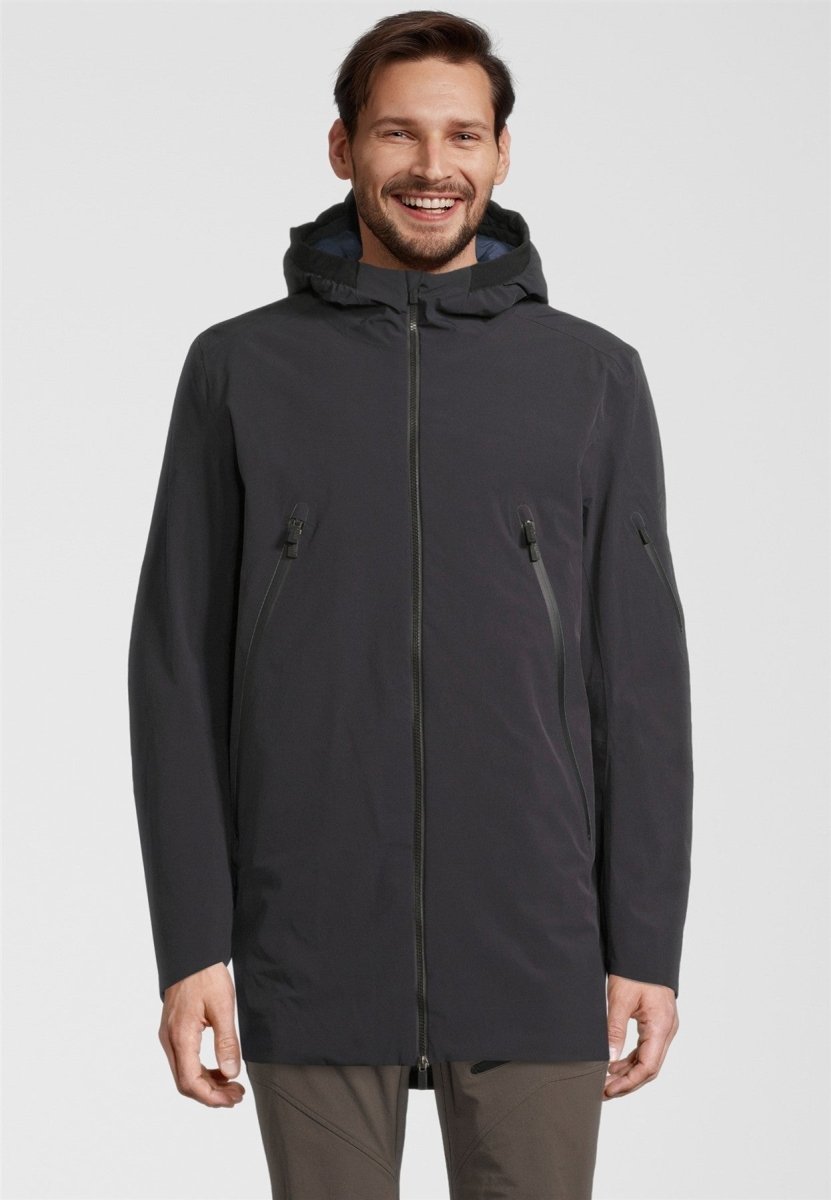 RH+ - 4 Elements Padded Parka Herren - black/metal blue - RH-IZU2954-982-S - Sportbrands24