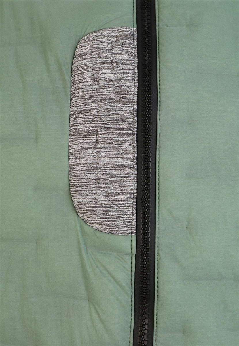 RH+ - 5 Elements Hybrid Weste Herren - ivy green/medium grey melange/metal blue - RH-IZU2963-296-S - Sportbrands24