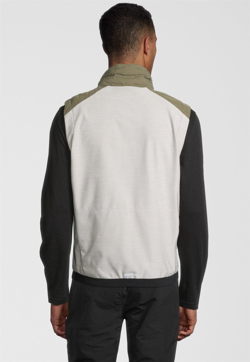 RH+ - 5 Elements Hybrid Weste Herren - kaluga /light grey melange/black - RH-IZU2963-441-S - Sportbrands24