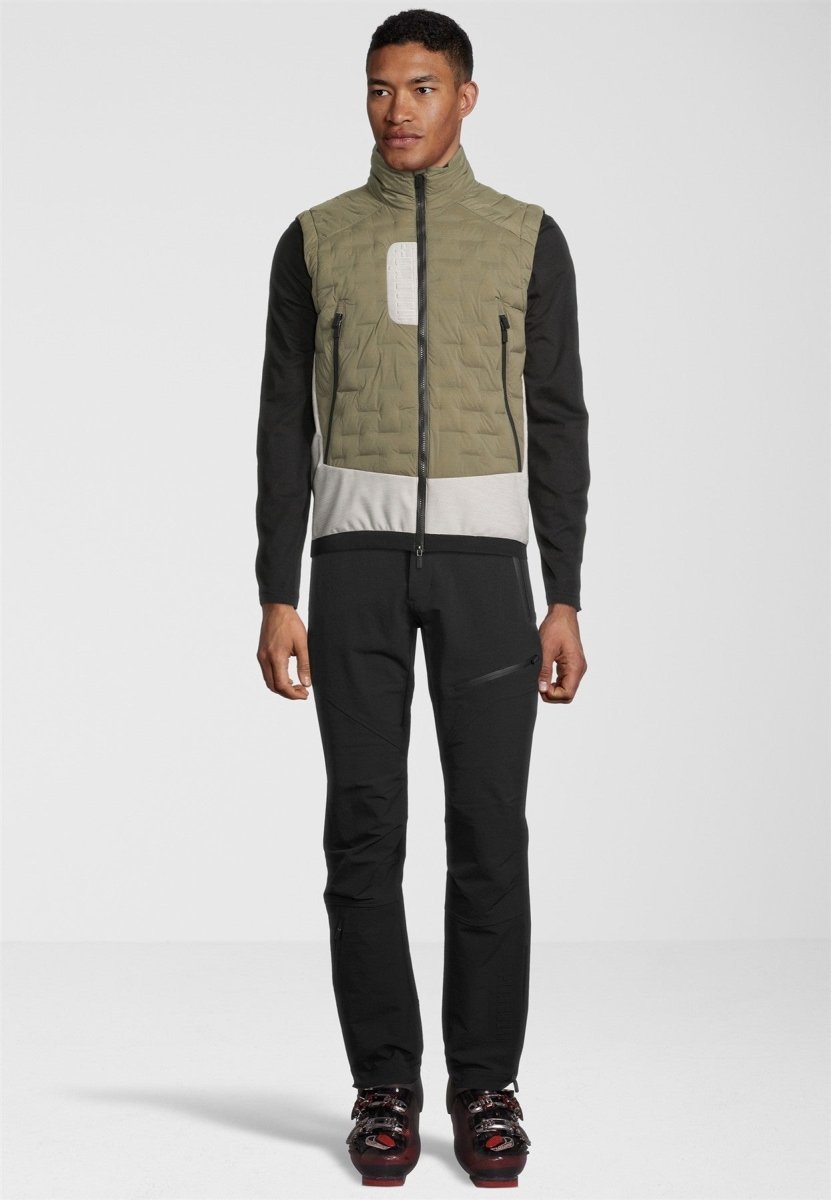 RH+ - 5 Elements Hybrid Weste Herren - kaluga /light grey melange/black - RH-IZU2963-441-S - Sportbrands24