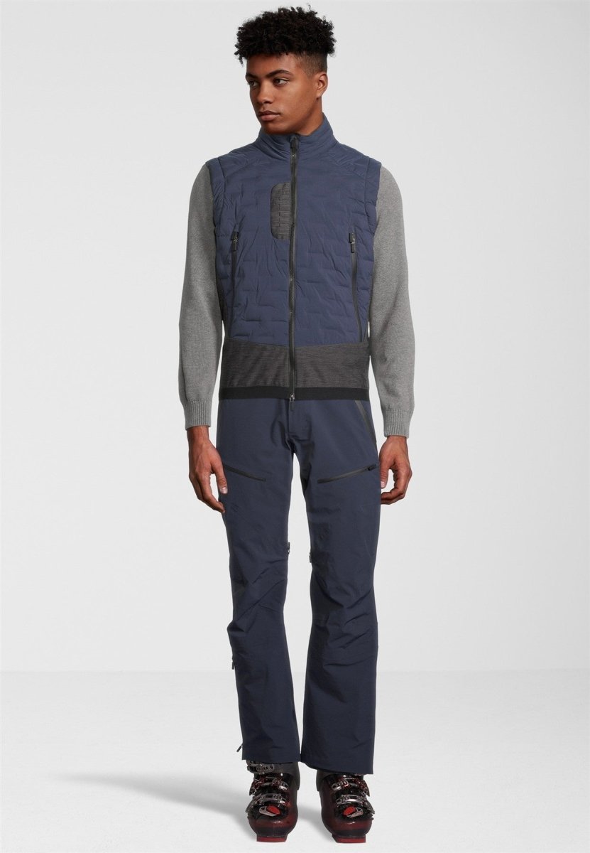 RH+ - 5 Elements Hybrid Weste Herren - metal blue/dark grey melange/ivy green - RH-IZU2963-822-S - Sportbrands24