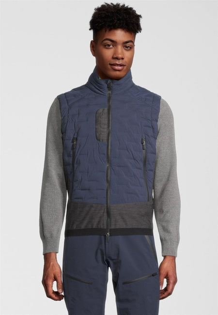 RH+ - 5 Elements Hybrid Weste Herren - metal blue/dark grey melange/ivy green - RH-IZU2963-822-M - Sportbrands24