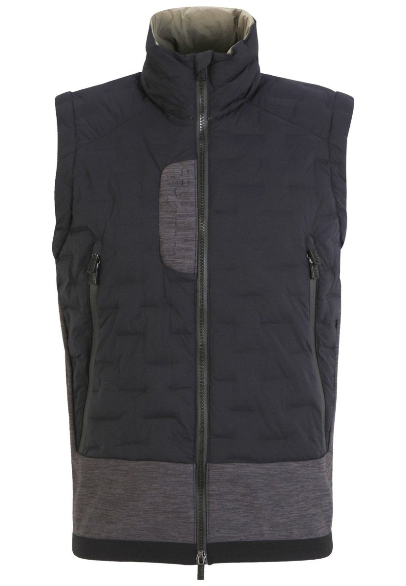 RH+ - 5 Elements Hybrid Weste Herren - black/dark grey melange/kaluga - RH-IZU2963-983-S - Sportbrands24