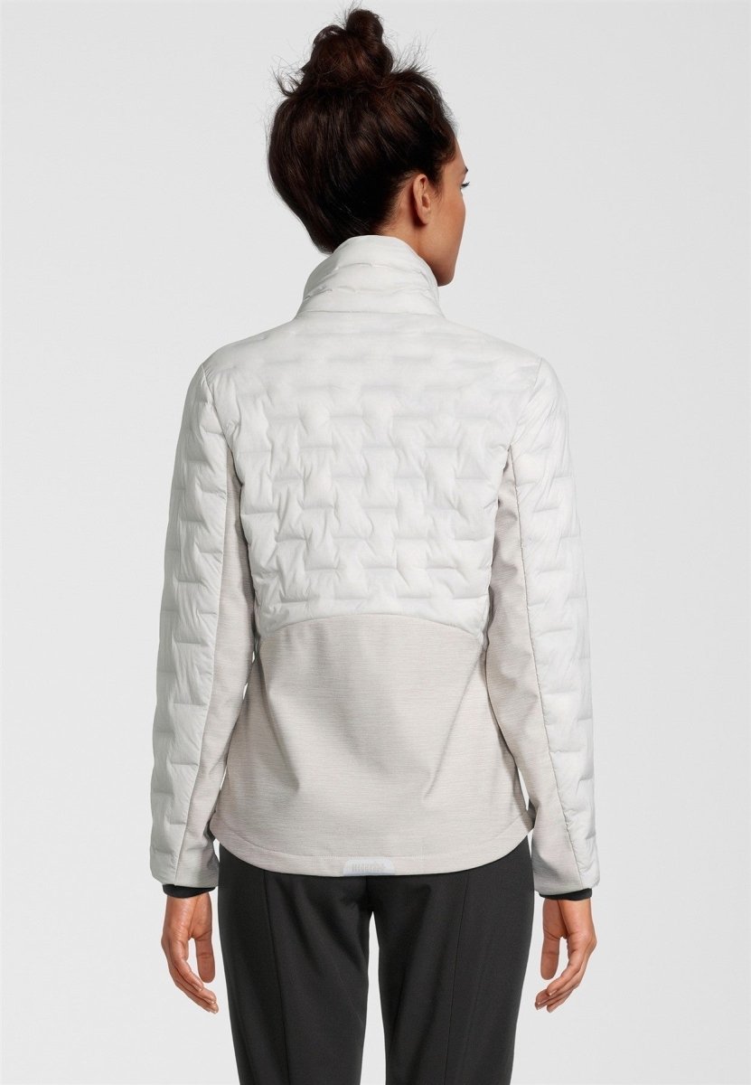 RH+ - 5 Elements Hybrid Bomber Isolationsjacke Damen - inuit white/light grey melange - RH-IZD2988-011-XS - Sportbrands24