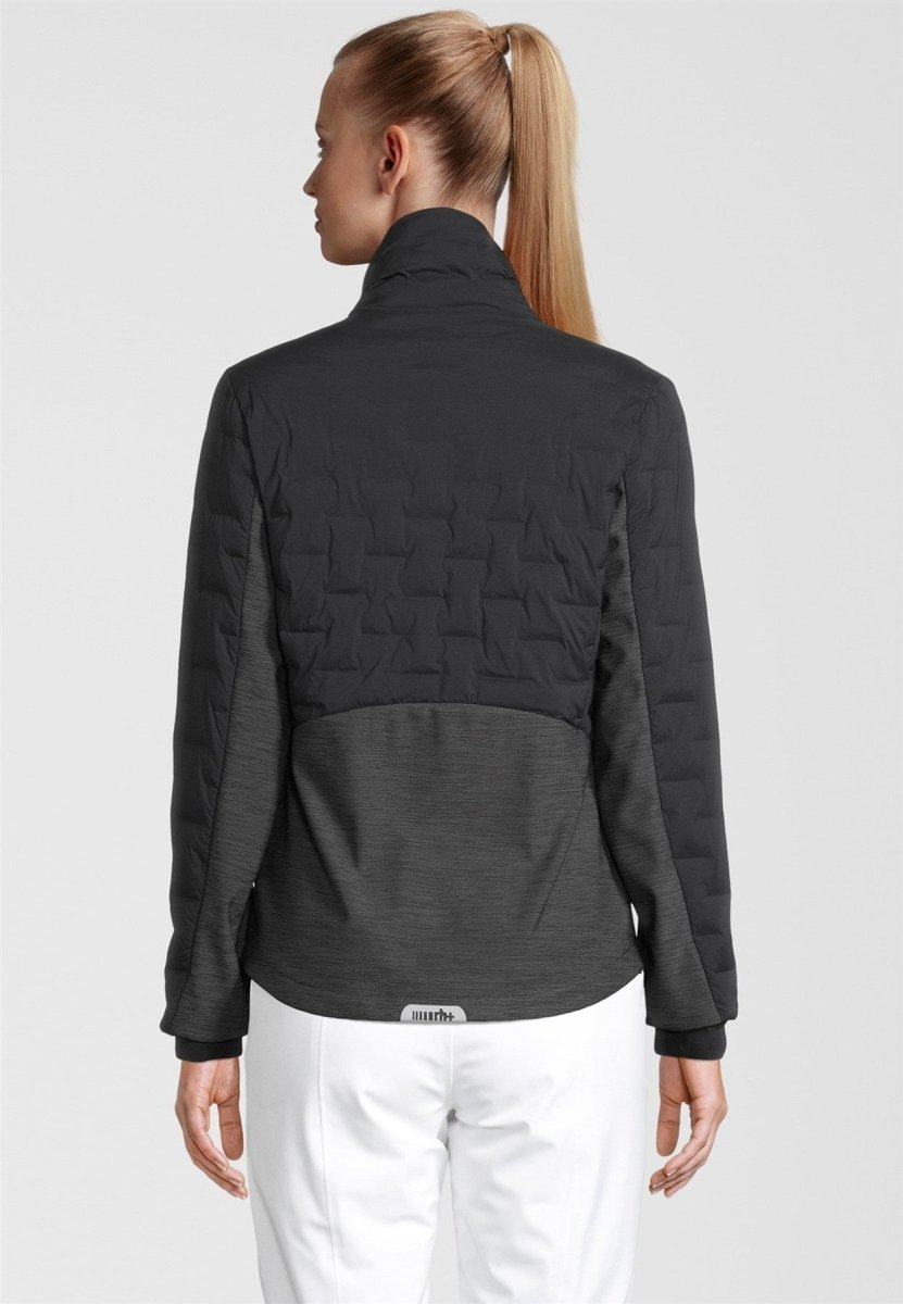 RH+ - 5 Elements Hybrid Bomber Isolationsjacke Damen - black/dark grey melange - RH-IZD2988-99A-XS - Sportbrands24