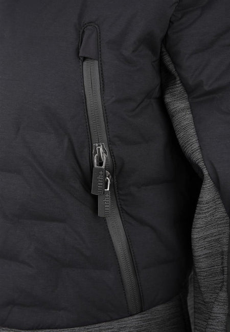 RH+ - 5 Elements Hybrid Bomber Isolationsjacke Damen - black/dark grey melange - RH-IZD2988-99A-XS - Sportbrands24