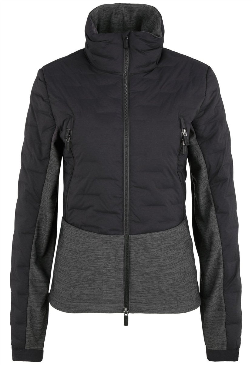 RH+ - 5 Elements Hybrid Bomber Isolationsjacke Damen - black/dark grey melange - RH-IZD2988-99A-XS - Sportbrands24