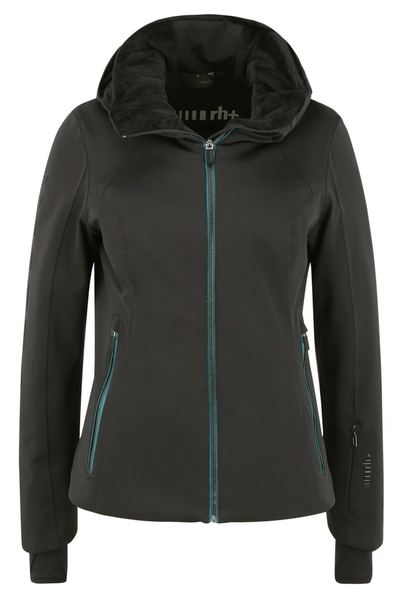RH+ - Logo II Eco W Skijacke Damen - black/black metal - RH-IND2923-94A-XS - Sportbrands24