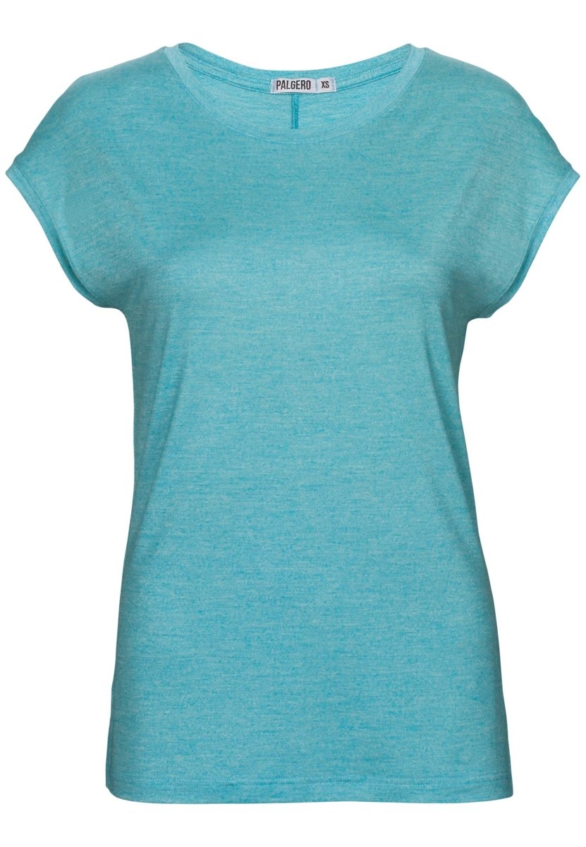 Palgero - Claudi - Moda Merino T-Shirt Damen - türkis - PA - CDMK6950 - Sportbrands24