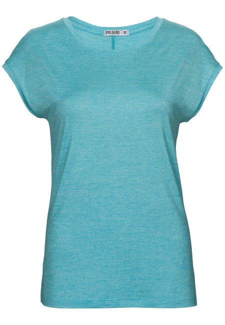 Palgero - Claudi - Moda Merino T-Shirt Damen - türkis - PA - CDMK6950 - Sportbrands24