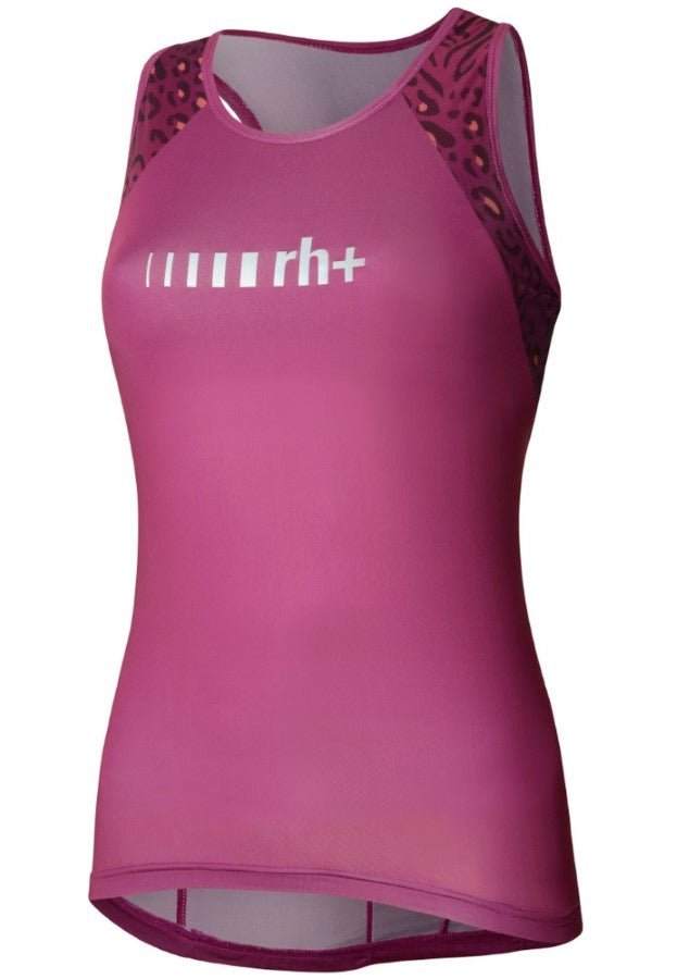 RH+ - Super Light W Top Fahrradtrikot Damen - Orchid/Multi Animalier Orchid - RHB - ECD0863 - 444 - XS - Sportbrands24