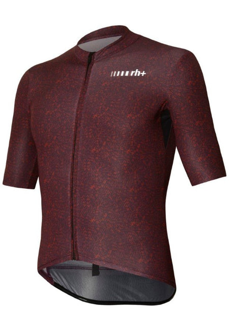 RH+ - Super Light Jersey Fahrradtrikot Herren - Labyrinth Cabernet - RHB - ECU0699 - 30G - XXS - Sportbrands24