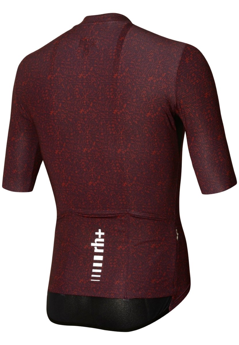 RH+ - Super Light Jersey Fahrradtrikot Herren - Labyrinth Cabernet - RHB - ECU0699 - 30G - XXS - Sportbrands24
