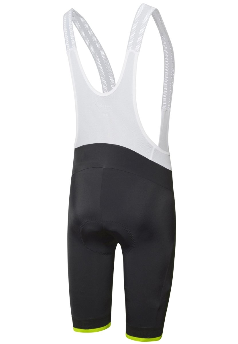 RH+ - Prime Evo Bibshort Radhose Herren - black/acid lime - RHB - ECU0776 - 962 - S - Sportbrands24