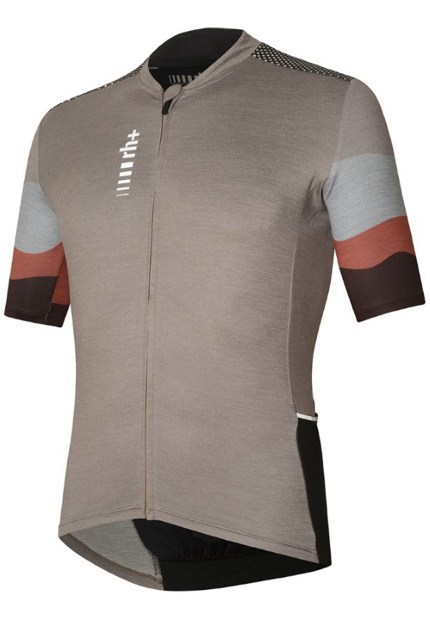 RH+ - Tous Terrain Jersey Radtrikot Herren - land mud melange/black - RHB - ECU0835 - 135 - S - Sportbrands24