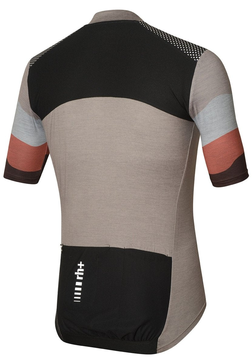 RH+ - Tous Terrain Jersey Radtrikot Herren - land mud melange/black - RHB - ECU0835 - 135 - S - Sportbrands24