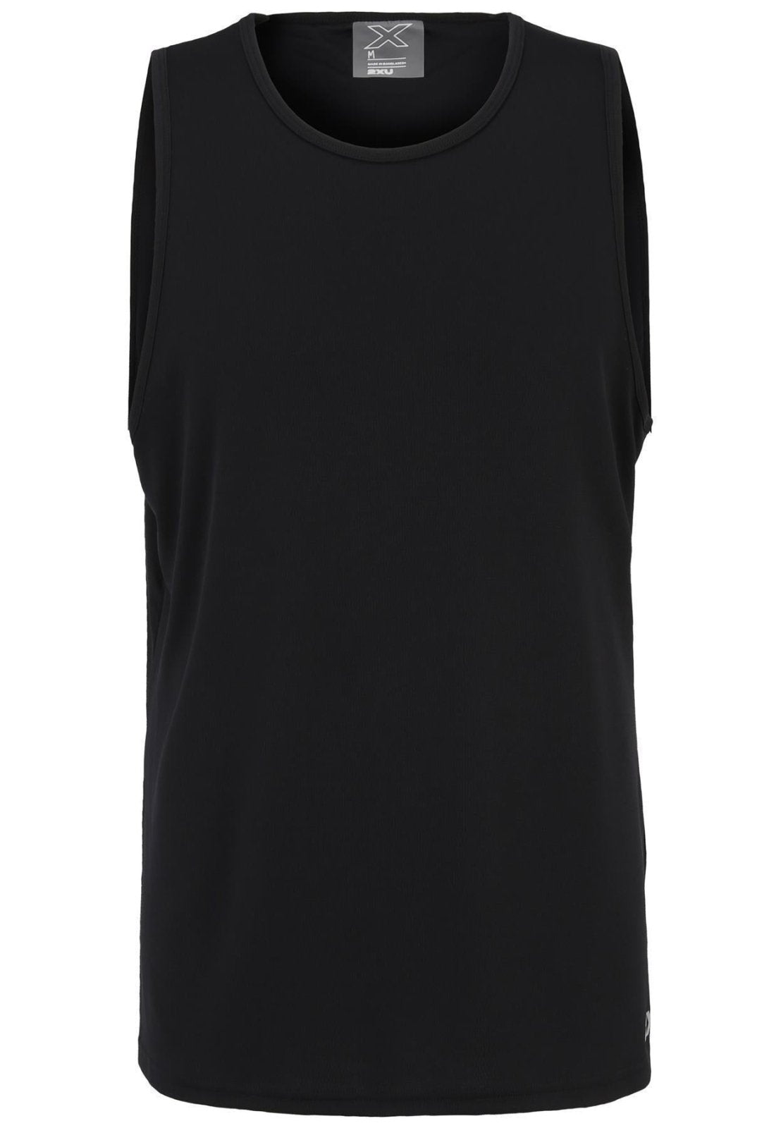 2XU - Aero Tank Tanktop Herren - black/silver reflective - 2X - MR6676A - BLK/SRF - XS - Sportbrands24
