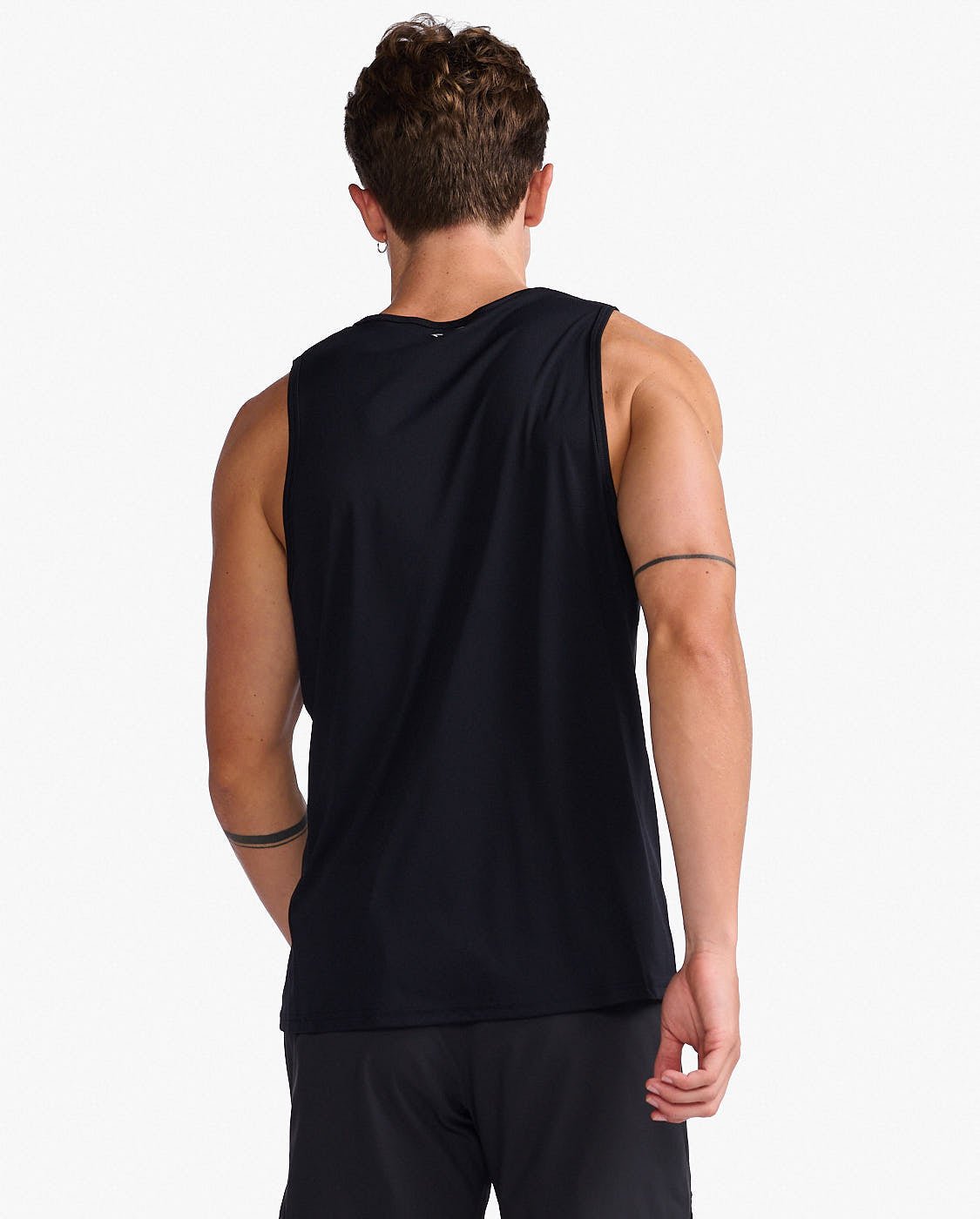 2XU - Aero Tank Tanktop Herren - black/silver reflective - 2X - MR6676A - BLK/SRF - XS - Sportbrands24