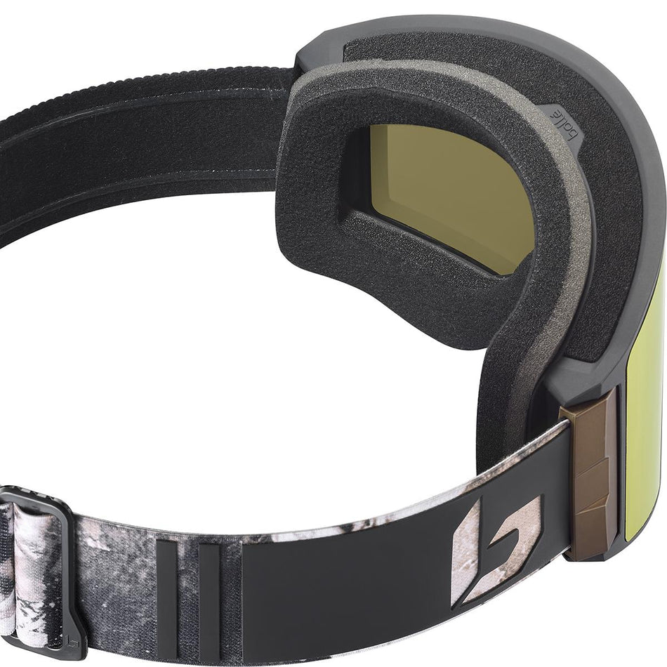 Blackridge Skibrille - brushstroke matte - gold cat 3