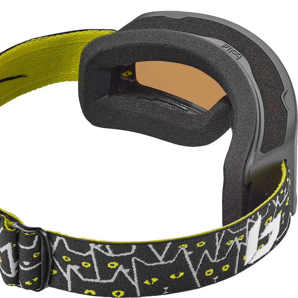 Nevada JR Skibrille Jugend - black cats matte - sunshine cat 3