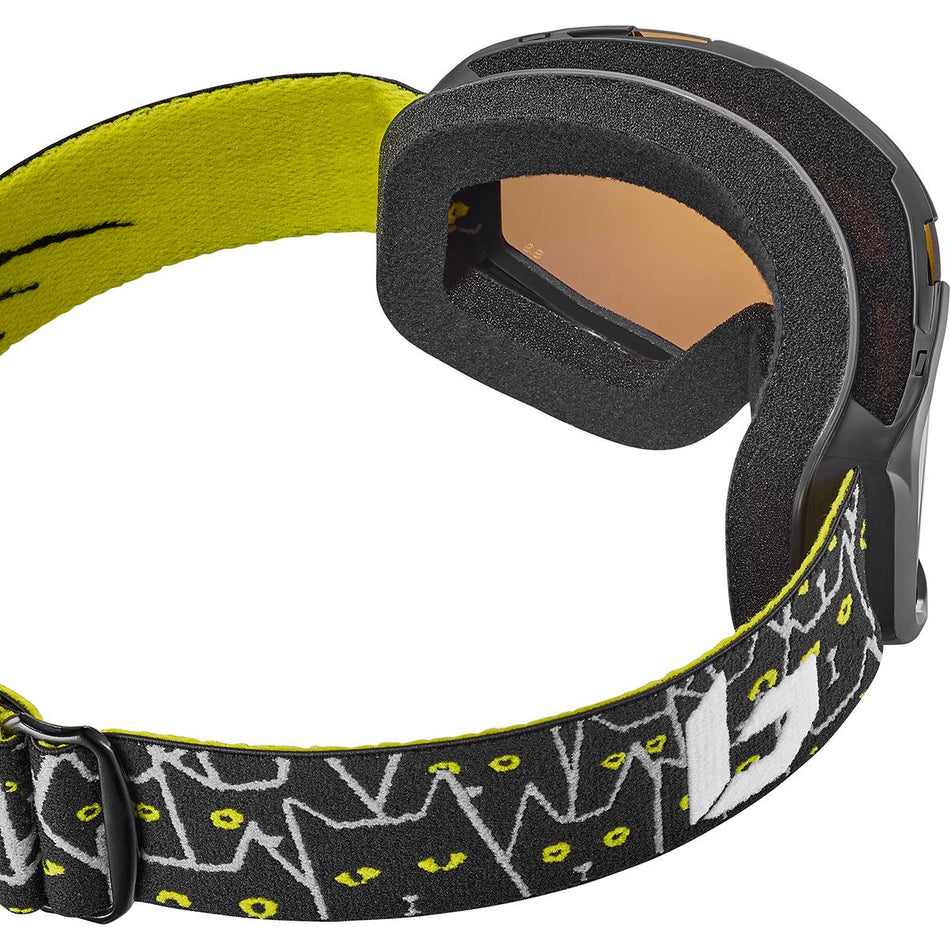 Rocket Skibrille - black cats matte