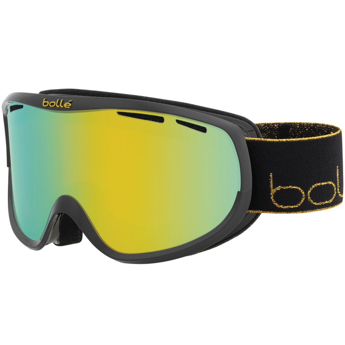 Bolle - Sierra Skibrille - black & gold shiny - sunshine cat 3 - BO-BG113004 - Sportbrands24