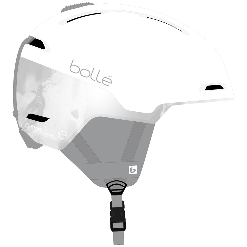 Bolle - Zenos Pure Skihelm Jugend - offtrack white fur matte - BO-BH156014 - Sportbrands24