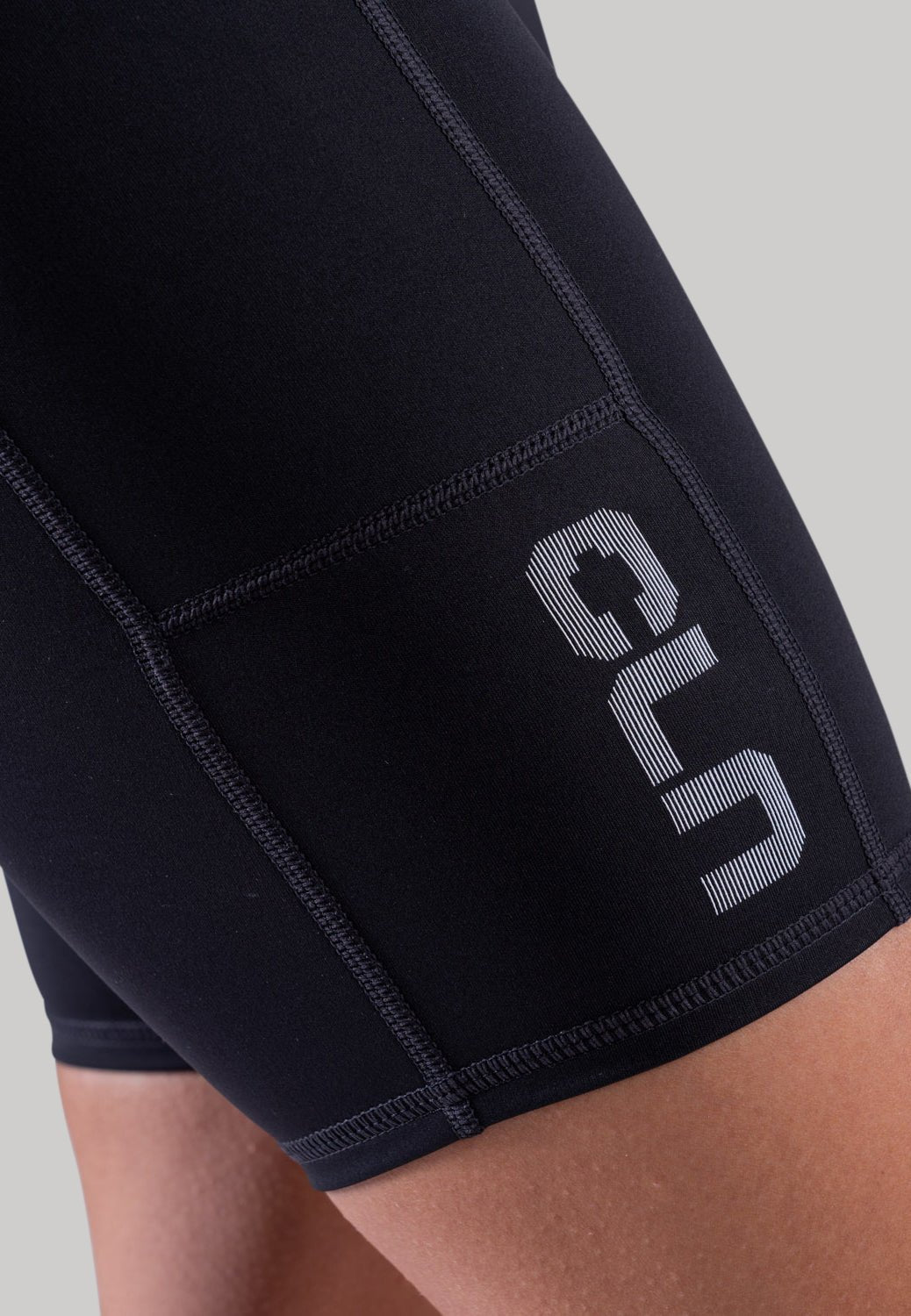 CLN Athletics - Bike Pocket Shorts Damen - Charcoal - CLN - 3131 - 72 - L - Sportbrands24