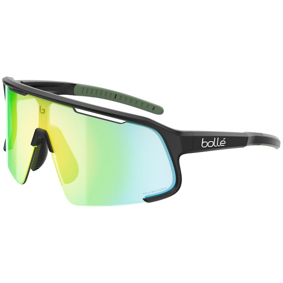 Bolle - SPEEDCHASER Sportbrille - black matte - phantom clear green photochromic - 1.2 mm - BO-BS067001 - Sportbrands24