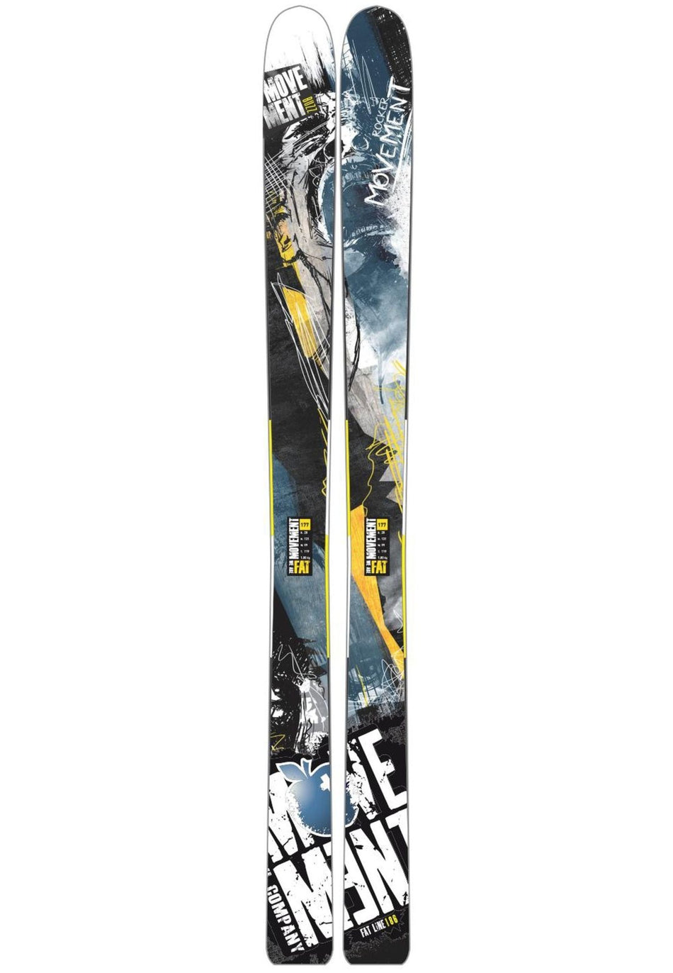 Movement - BUZZ 99 Freerideski - MOV13006 - 185 - Sportbrands24