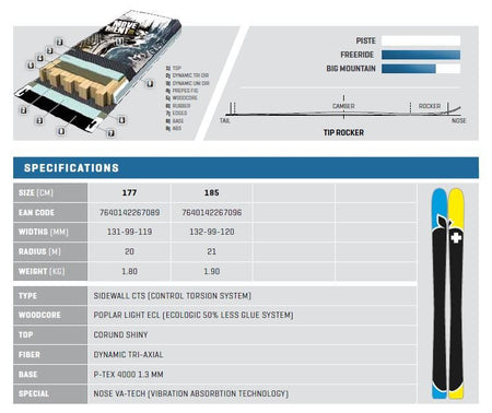 Movement - BUZZ 99 Freerideski - MOV13006-185 - Sportbrands24