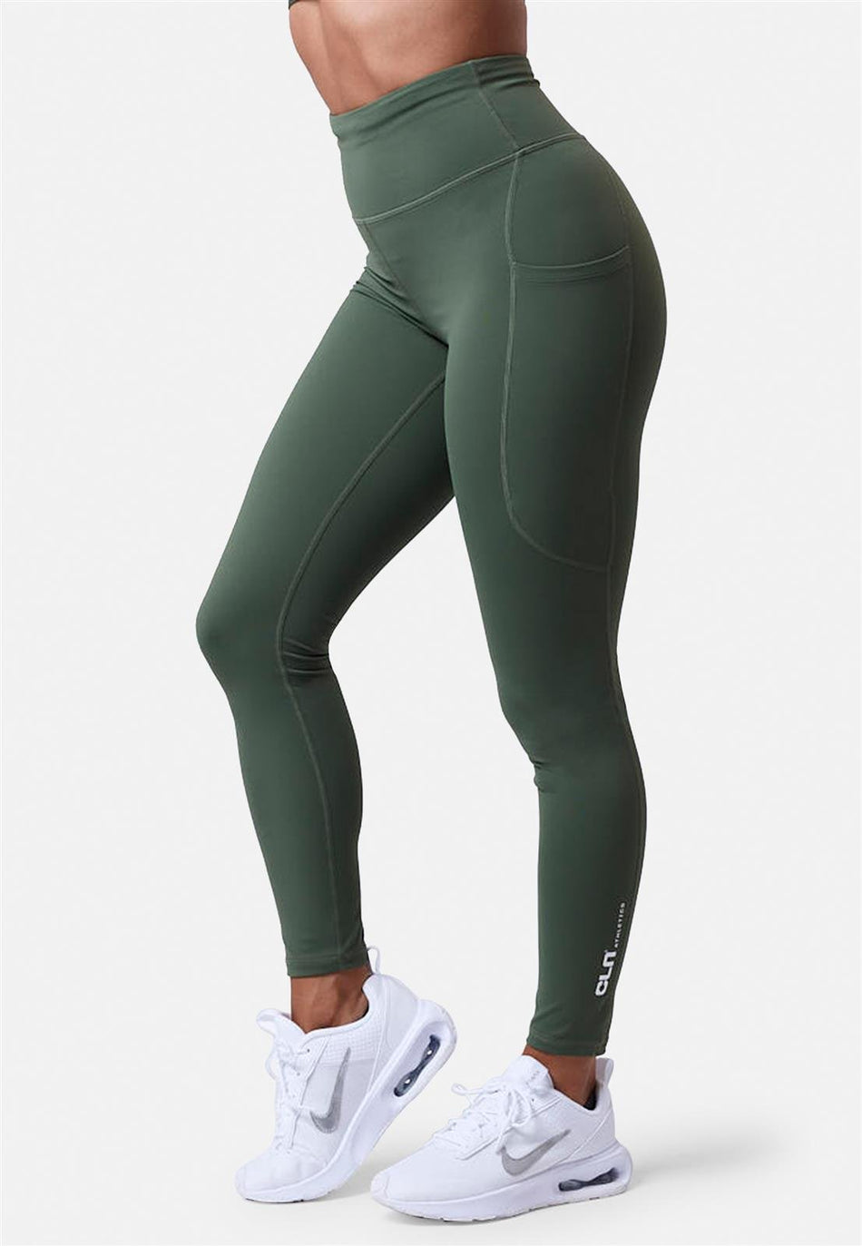 CLN Athletics - Charge Tight Damen - moss green - CLN - 3142 - 62 - XS - Sportbrands24