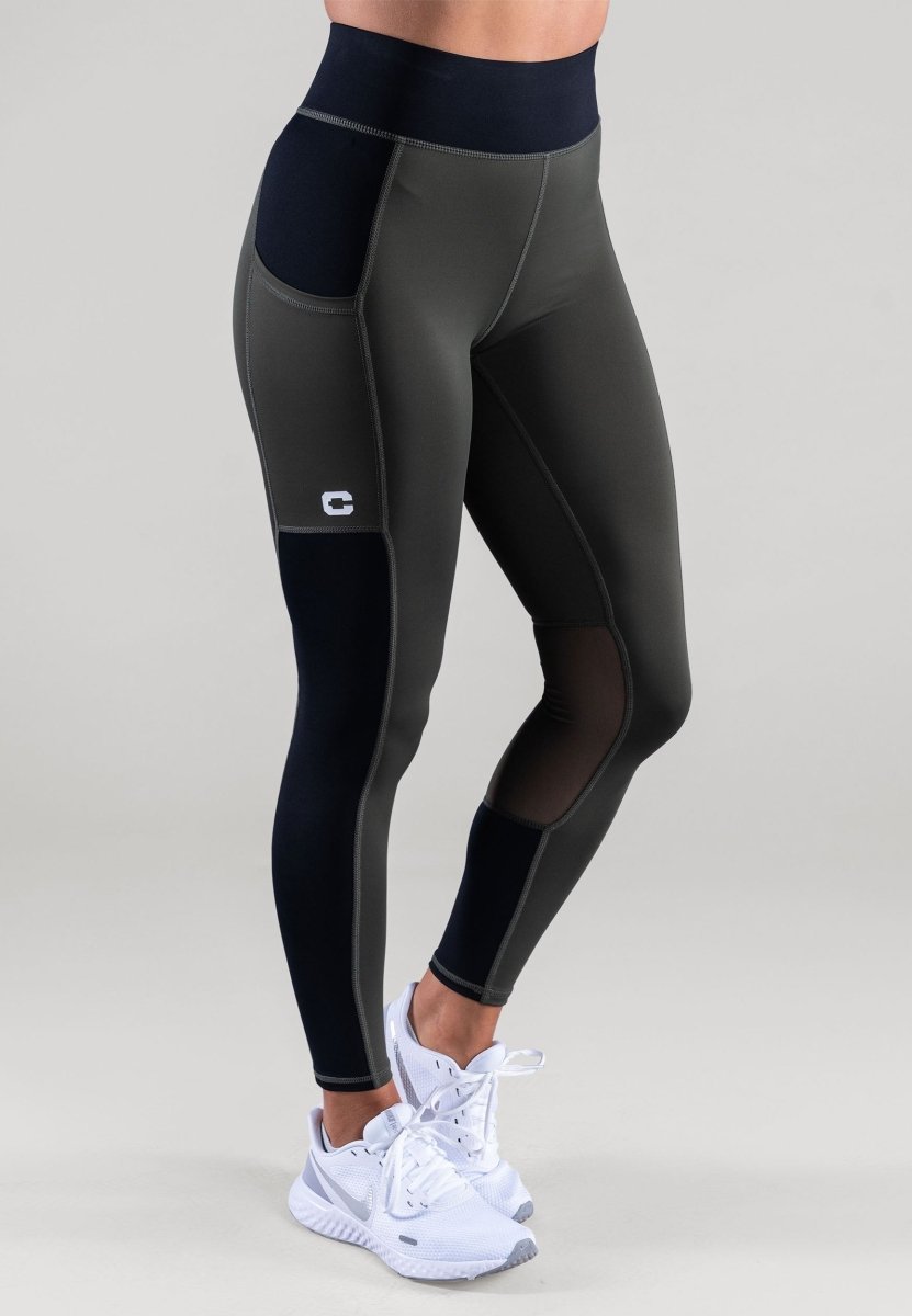 CLN Athletics - Freedom Tights Damen - Forest green - CLN-3101-33-XS - Sportbrands24