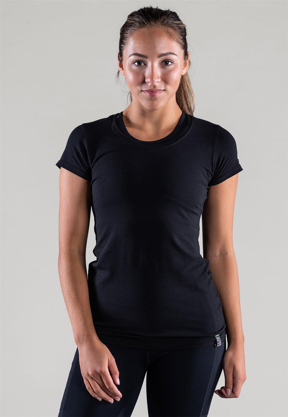 Grip Bamboo T-Shirt Damen - black