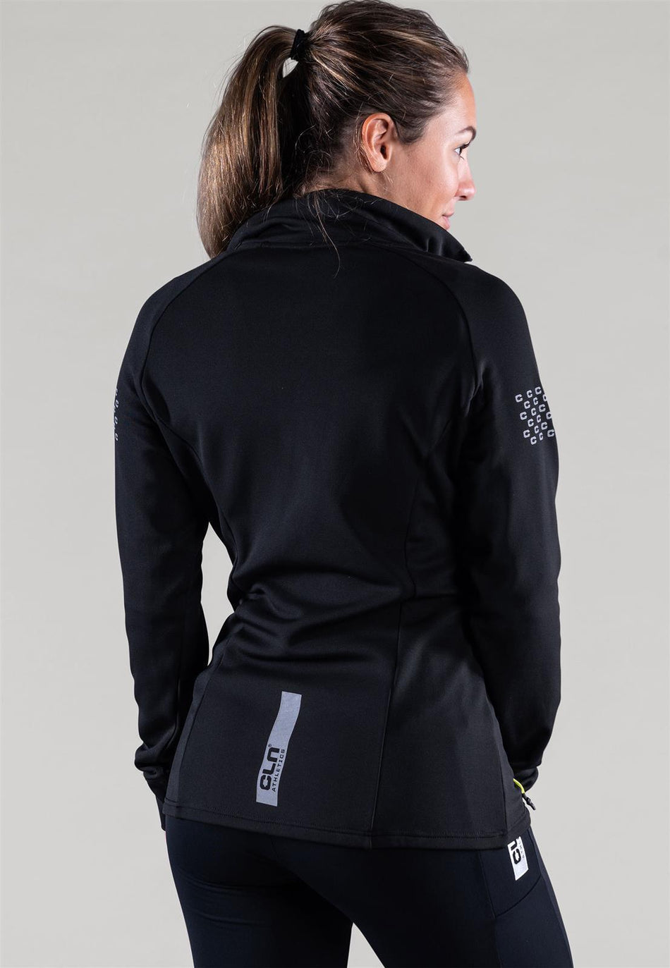 Input Sweatjacke Damen - black