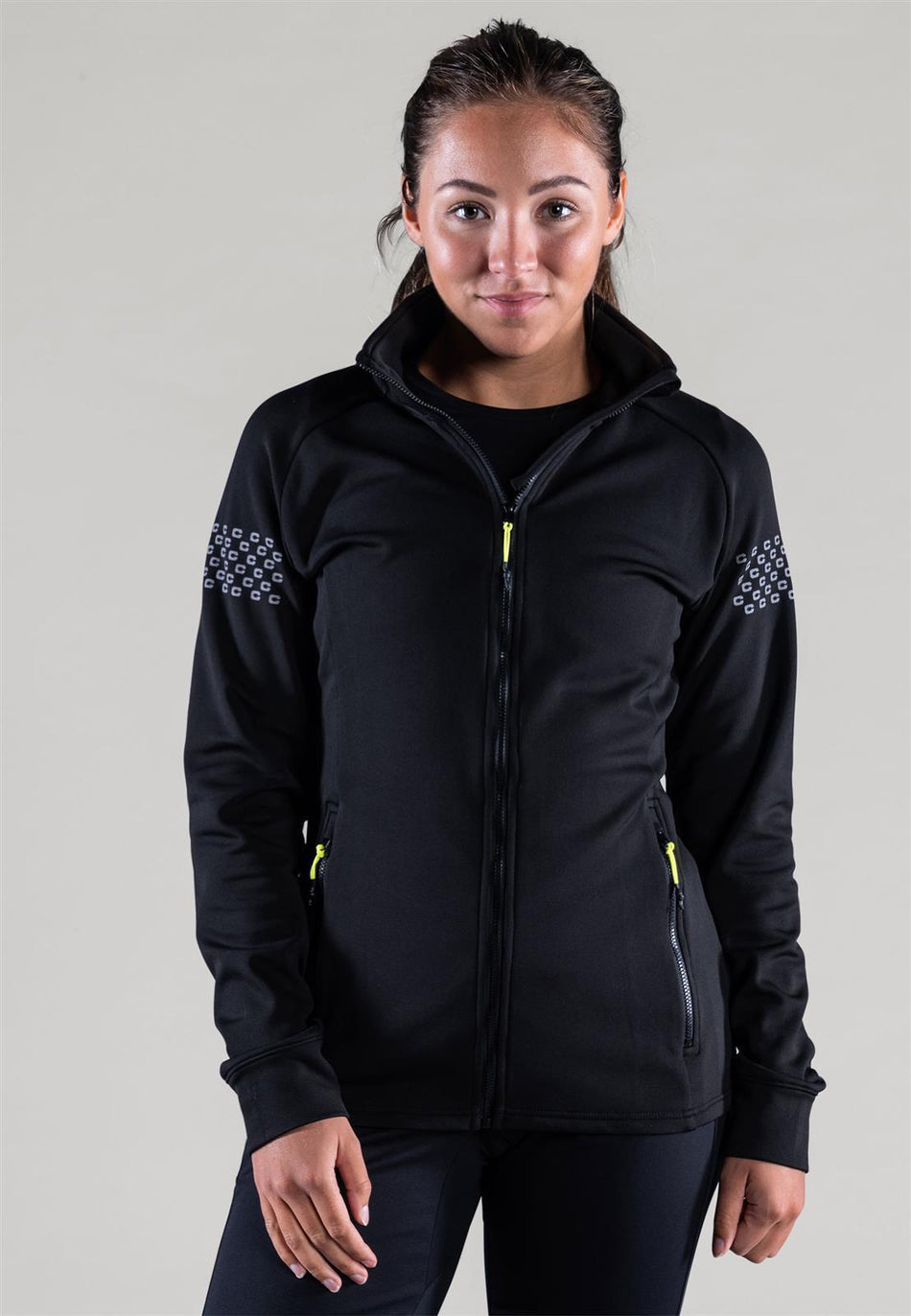 Input Sweatjacke Damen - black