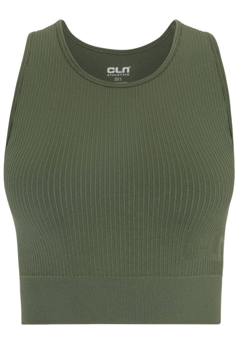 CLN Athletics - Siri Tanktop Damen - moss green - CLN-3155-62-XS - Sportbrands24