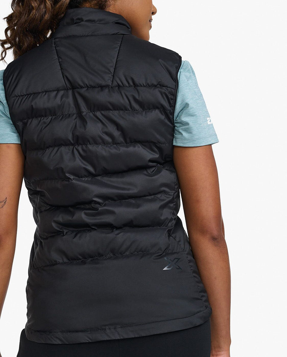 2XU - Commute Packable Insulation Vest Funktionsweste Damen - black/black - 2X - WR7147A - BLK/BLK - XXS - Sportbrands24