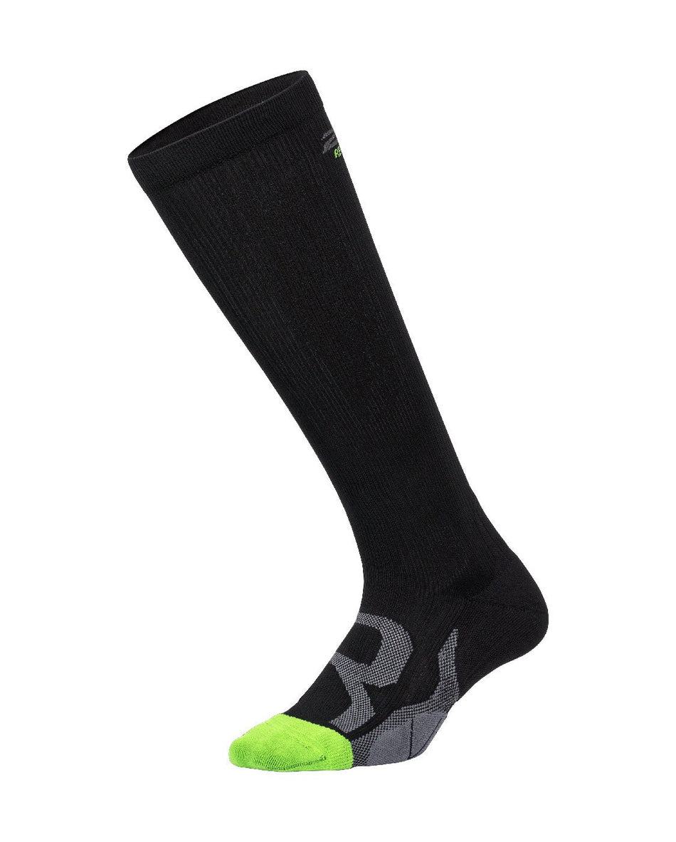 2XU - Comp Socks for Recovery Kompressionssocken - black/grey - 2X - UA5691E - BLK/GRY - L1 - Sportbrands24