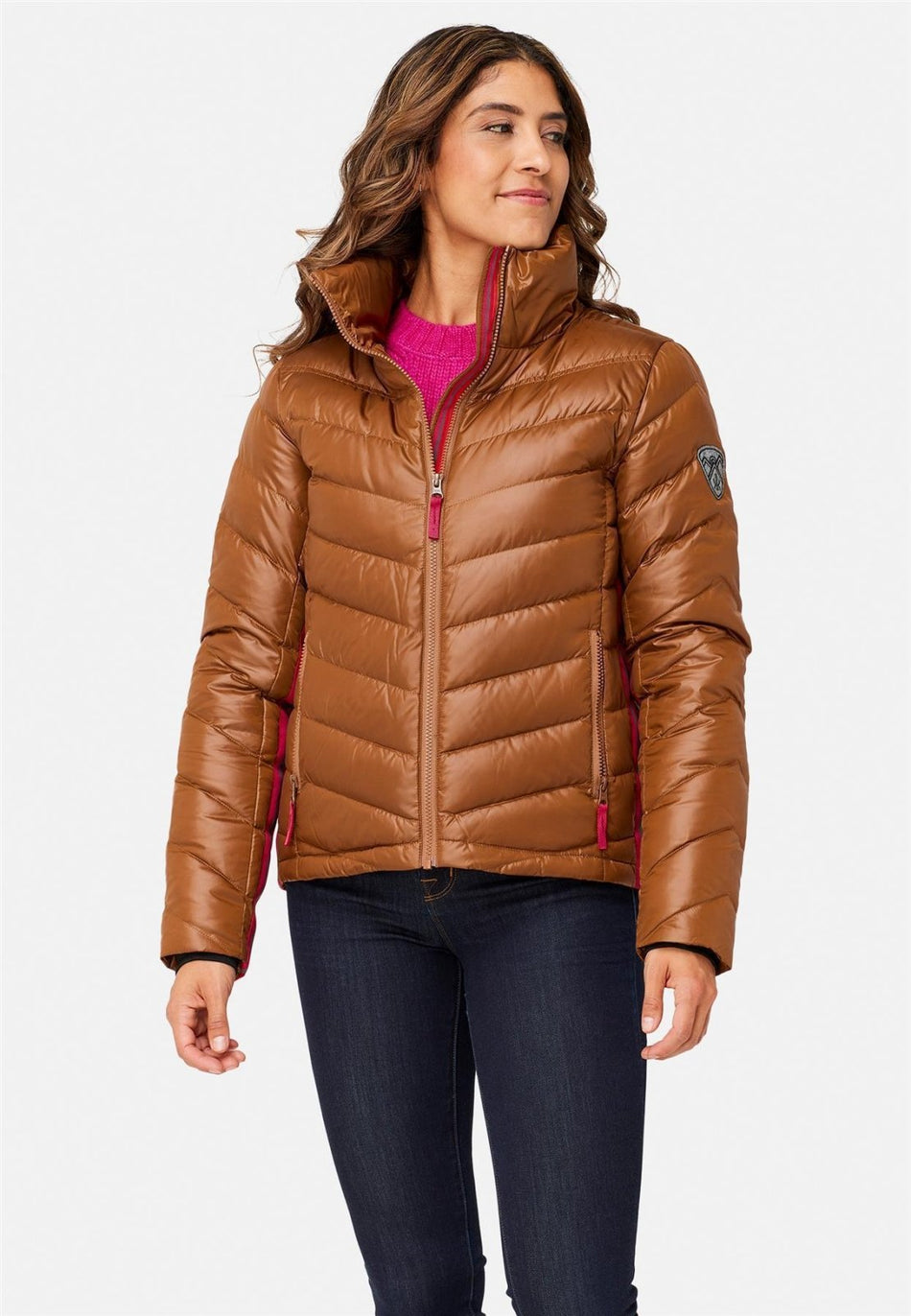 Krimson Klover - Compass Jacket Daunenjacke Damen - pecan - KK - F24100 - 212 - XS - Sportbrands24