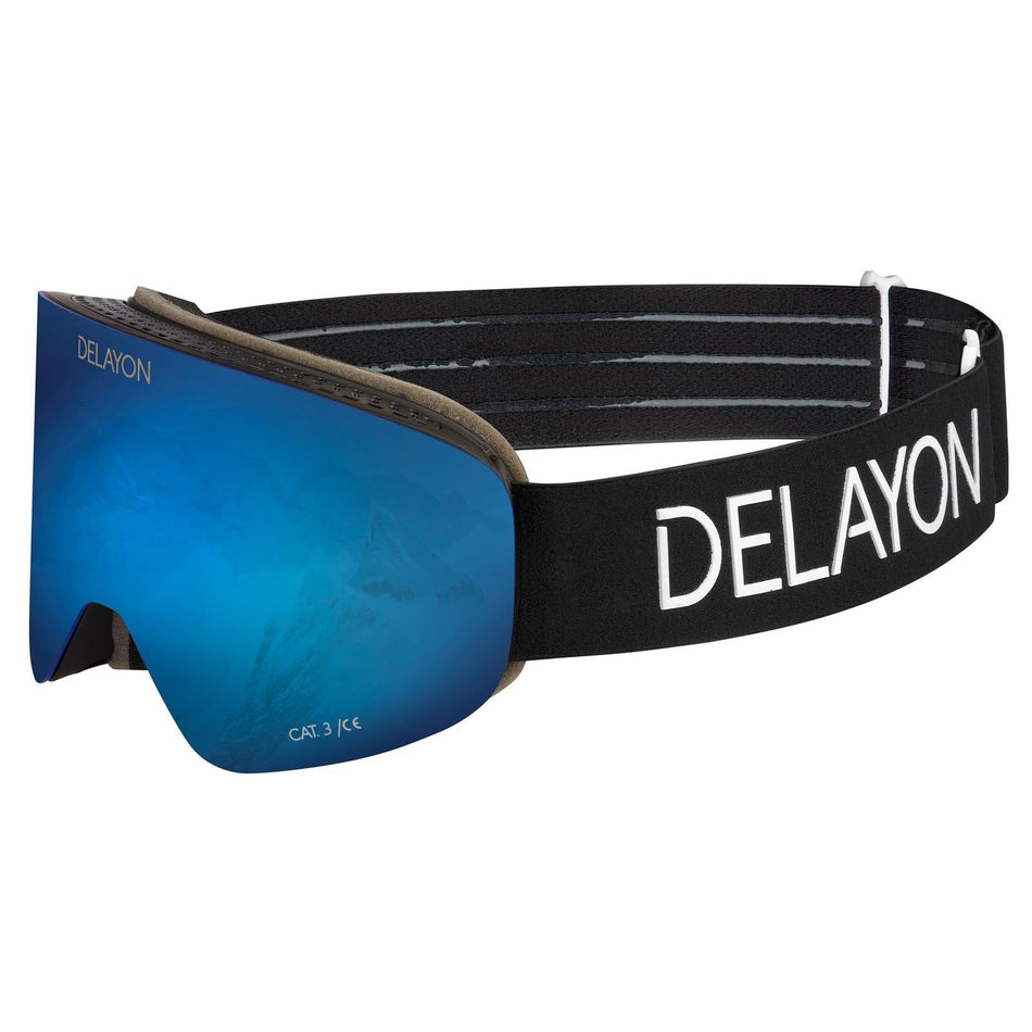 Delayon Eyewear - Core 2.0 Skibrille - Matte Black - Sens® Saphire (VLT 16%) - DL - C1 - 22 - 92662 - Sportbrands24