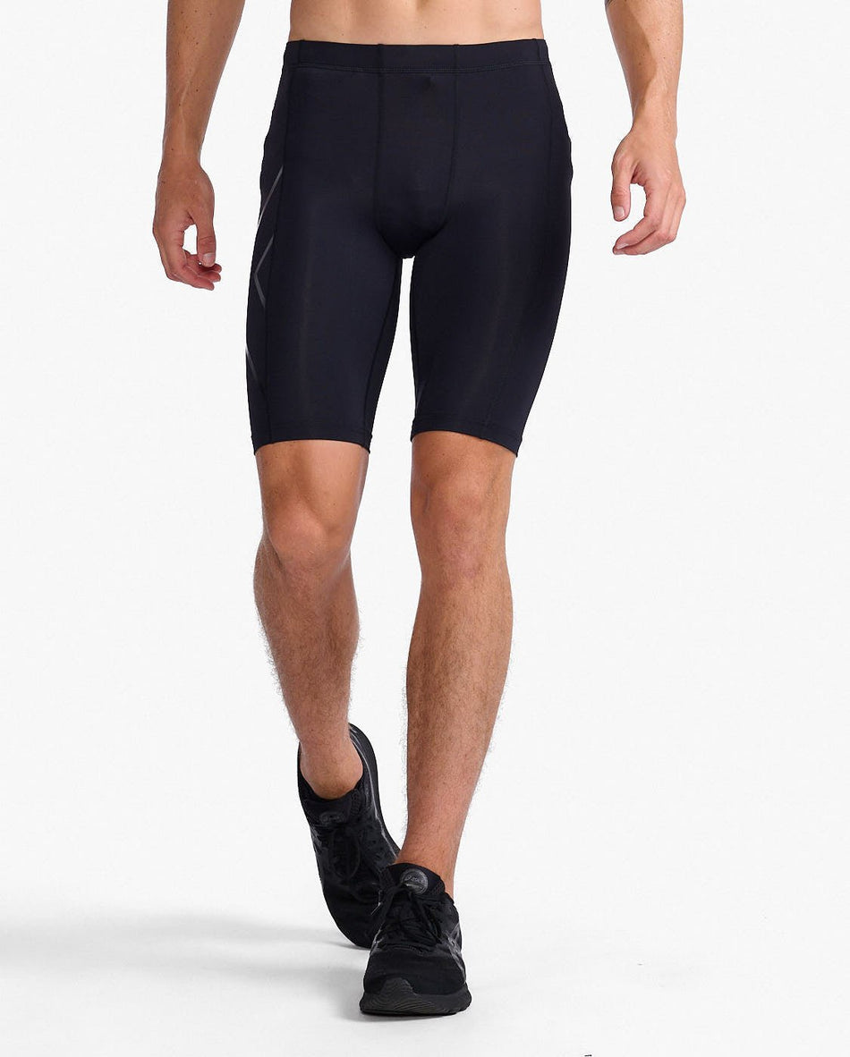 2XU - Core Compression Fitnessshorts Herren - black/nero - 2X - MA3851B - BLK/NRO - MT - Sportbrands24