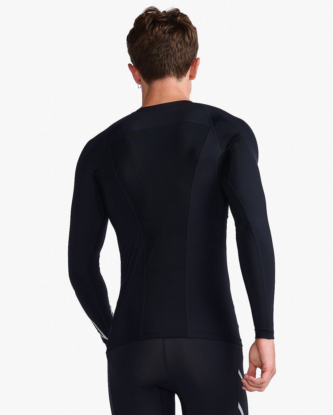 2XU - Core Compression Long Sleeve Longsleeve Herren - black/silver - 2X - MA6398A - BLK/SIL - S - Sportbrands24