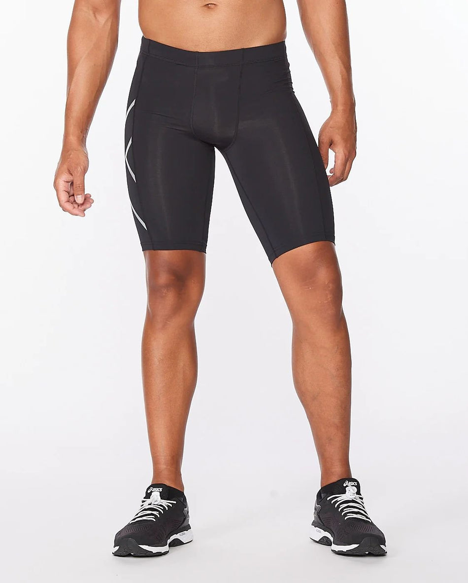 2XU - Core Compression Shorts Herren - black/silver - 2X - MA3851B - BLK/SIL - XXS - Sportbrands24