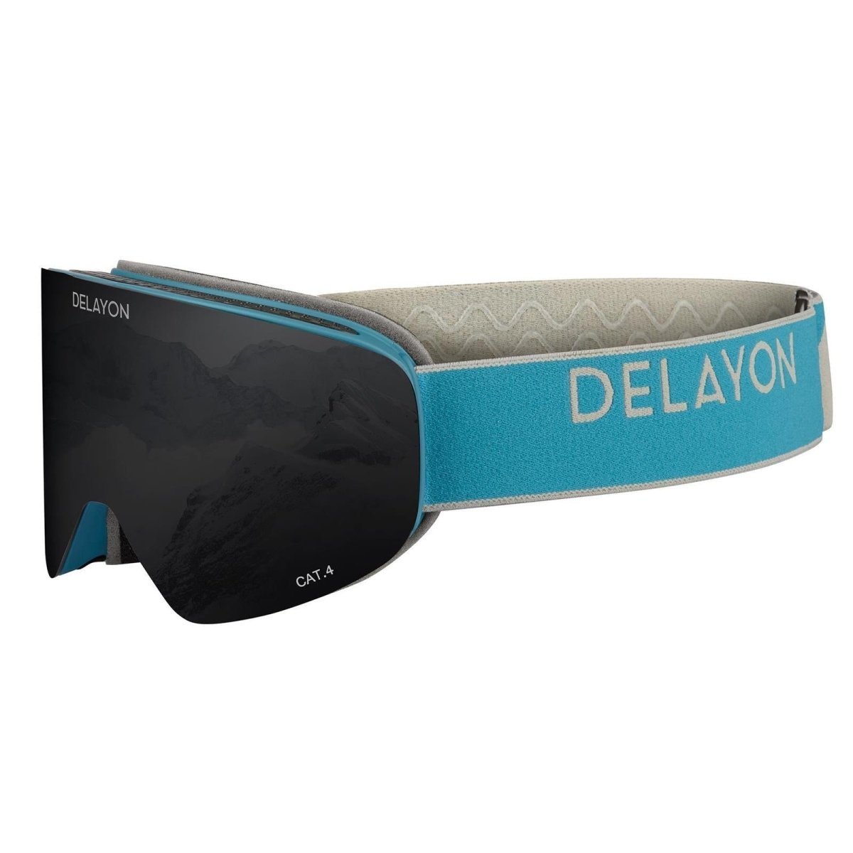 Delayon Eyewear - Core 2.0 Skibrille - Navy/Gray - Sens® Black (VLT 7%) - DL-C1-22-92611 - Sportbrands24
