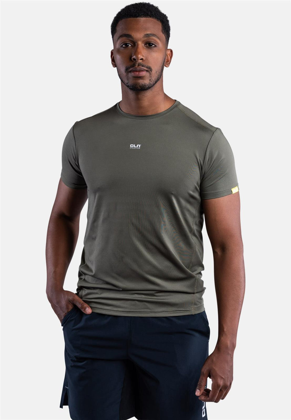 CLN Athletics - Crush T-Shirt Herren - dusty olive - CLN - 2161 - 82 - S - Sportbrands24