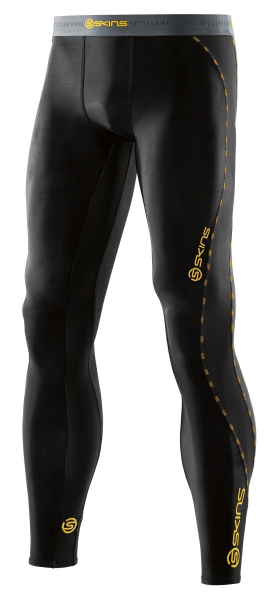 Skins - DNAmic Long Tights Kompressionshose Herren - Black - SK-B05001001XS - Sportbrands24