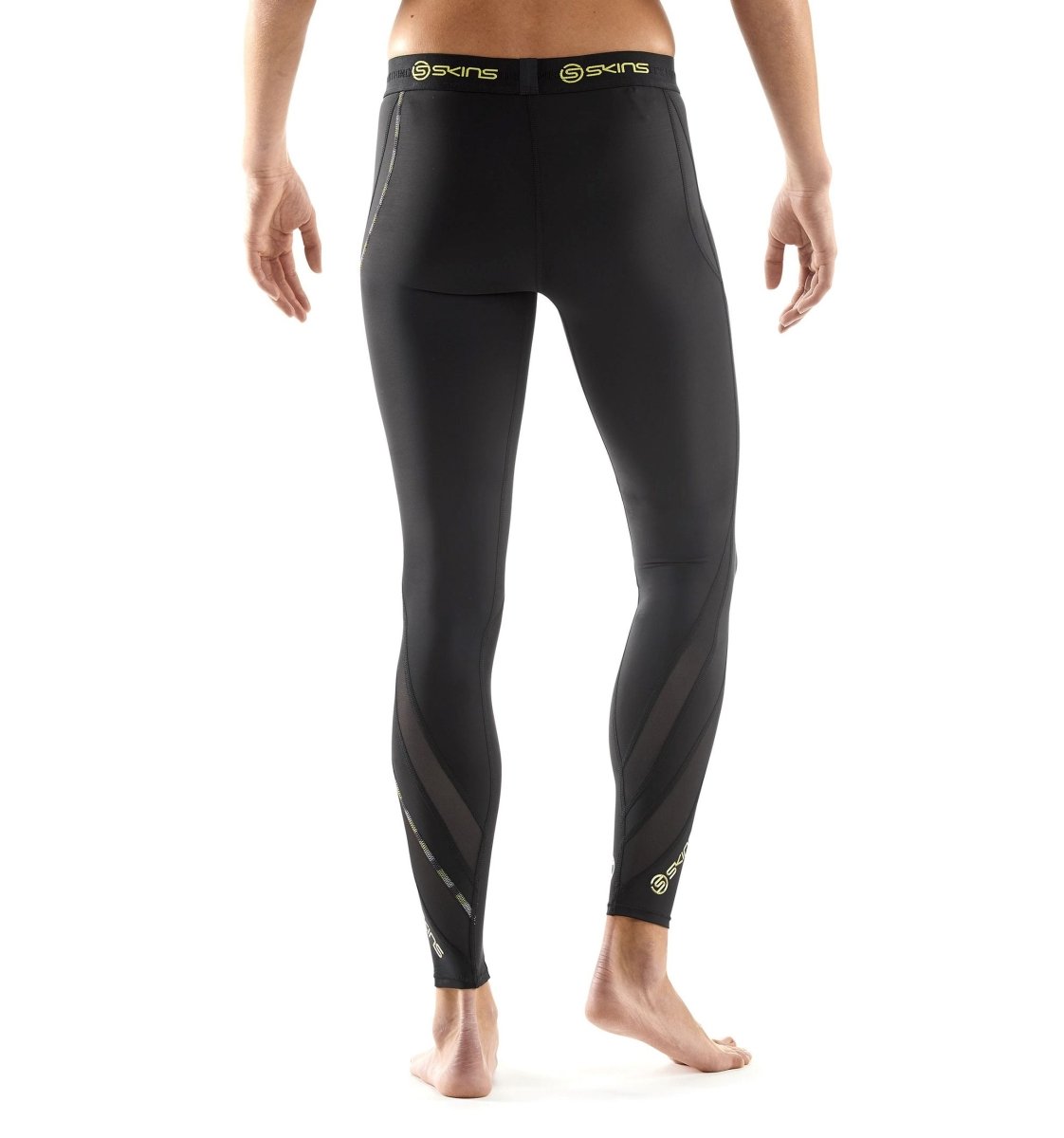 Skins - DNAmic Long Tights Kompressionshose Damen - Black - SK-B06001001FXS - Sportbrands24